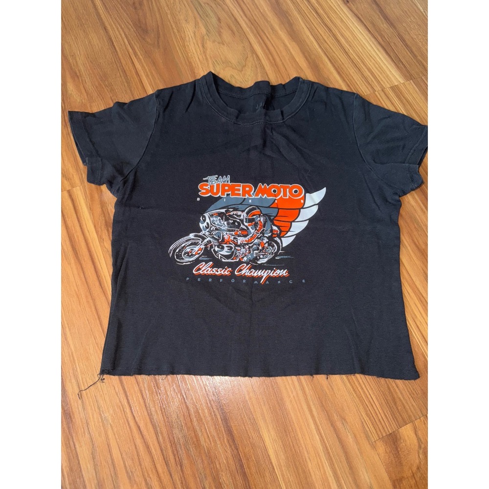 J. Galt Supermoto Motorcycle Graphic T-Shirt Women's‎ Short Sleeve
